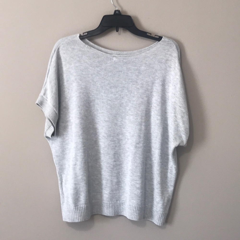 Large old navy shirt sleeve sweater